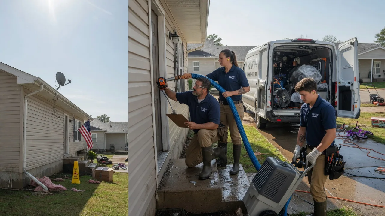 Ceiling Water Damage Restoration in Lamoni, IA near me